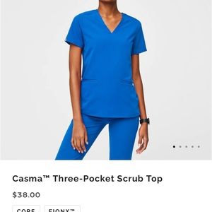 Royal Blue Figs Women’s Scrub too